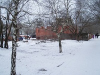  Строящаяся церковь на Макаровского