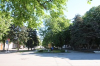 Перекресток Ленинградской и Петровского бульвара